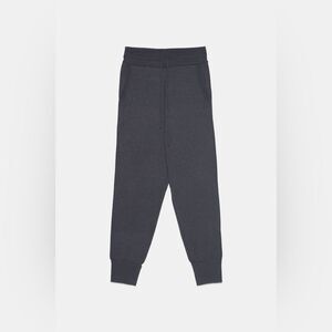 ZARA Gray Knit Jogging Pants - S